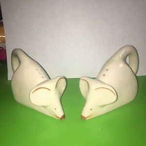 Vintage Mice Mouse S & P Shakers HUGE Cinn/Sugar